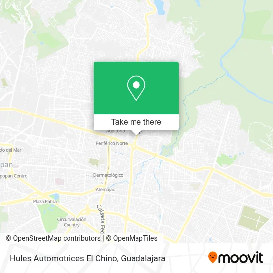 Hules Automotrices El Chino map