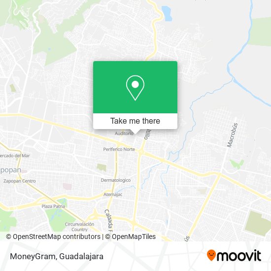 MoneyGram map