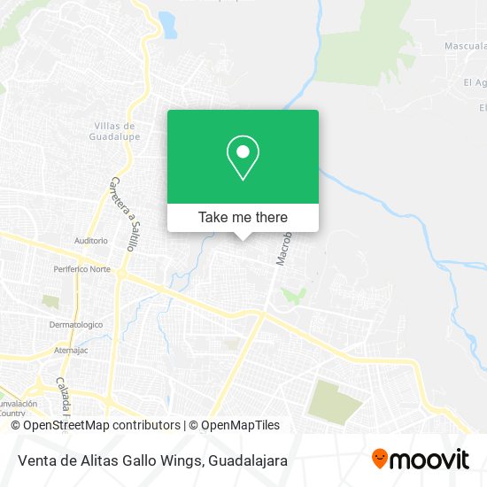 How to get to Venta de Alitas Gallo Wings in Ixtlahuacán del Río by Bus?