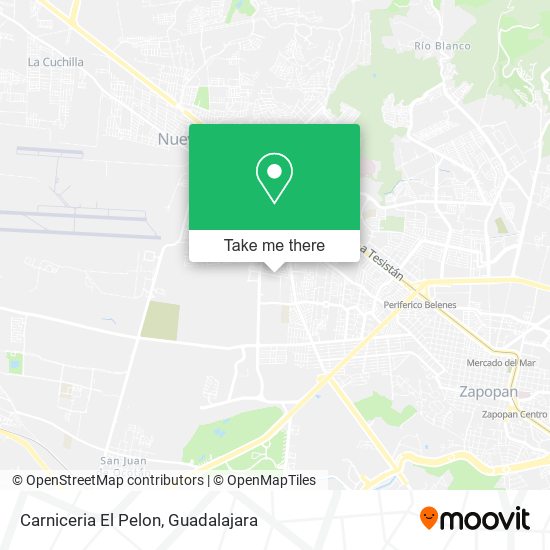 Carniceria El Pelon map