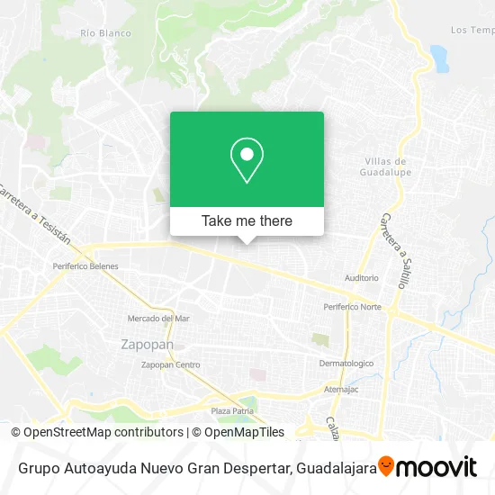Grupo Autoayuda Nuevo Gran Despertar map