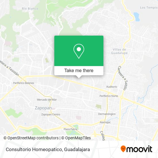 Consultorio Homeopatico map