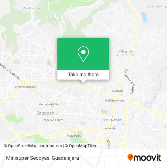 Minisuper Secoyas map