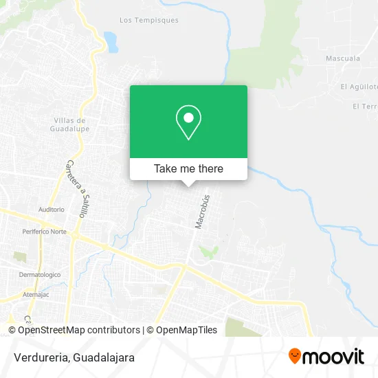 Verdureria map