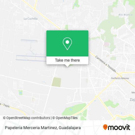 Mapa de Papeleria Merceria Martinez