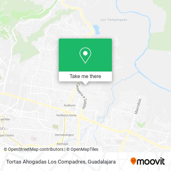 Tortas Ahogadas Los Compadres map