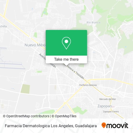 Mapa de Farmacia Dermatologica Los Angeles