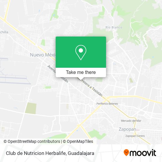 Club de Nutricion Herbalife map