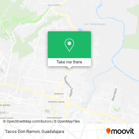 Tacos Don Ramon map