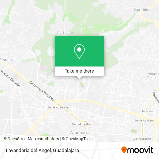 Lavanderia del Angel map