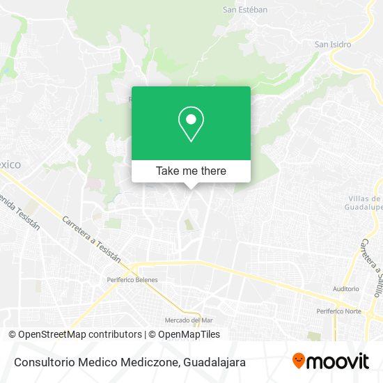 Mapa de Consultorio Medico Mediczone