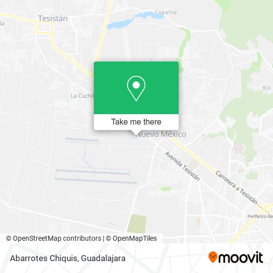 Abarrotes Chiquis map