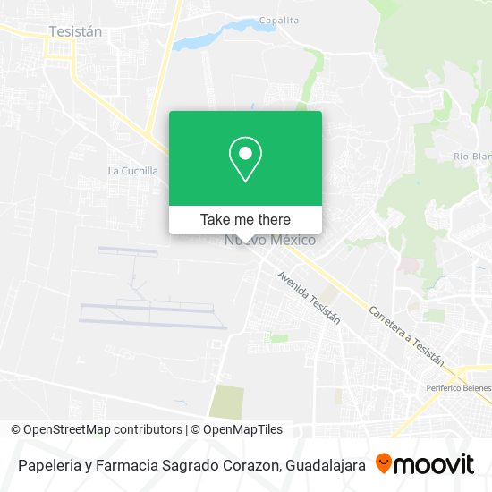 Papeleria y Farmacia Sagrado Corazon map