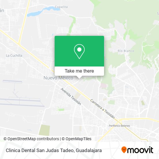Clinica Dental San Judas Tadeo map
