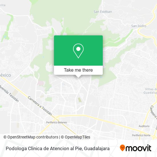 Mapa de Podologa Clinica de Atencion al Pie