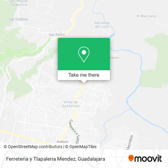 Ferreteria y Tlapaleria Mendez map