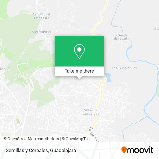 Semillas y Cereales map
