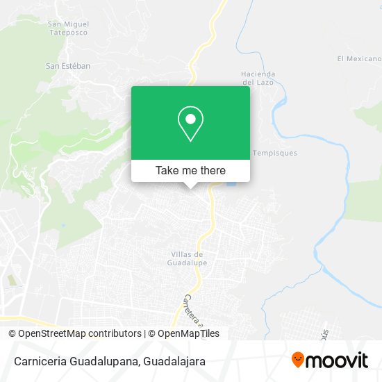 Carniceria Guadalupana map