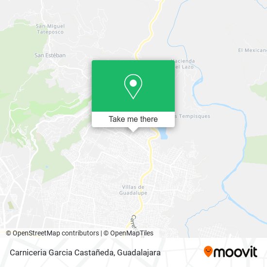 Mapa de Carniceria Garcia Castañeda