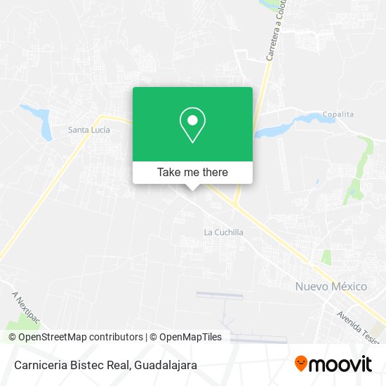Carniceria Bistec Real map