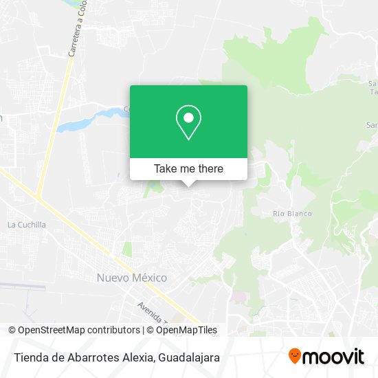 Tienda de Abarrotes Alexia map