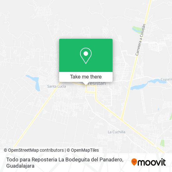 Todo para Reposteria La Bodeguita del Panadero map