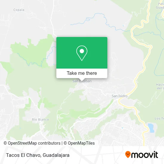 Tacos El Chavo map