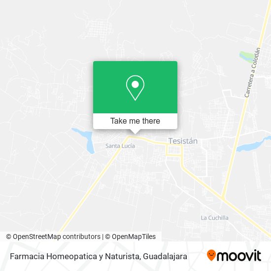 Farmacia Homeopatica y Naturista map