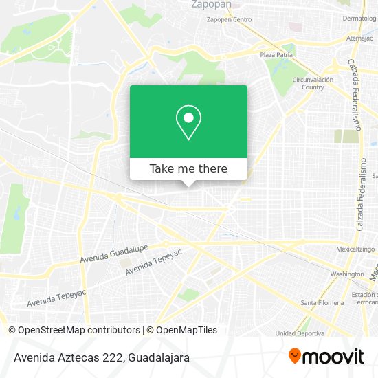 Avenida Aztecas 222 map