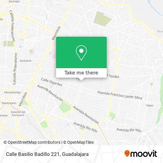 Calle Basilio Badillo 221 map