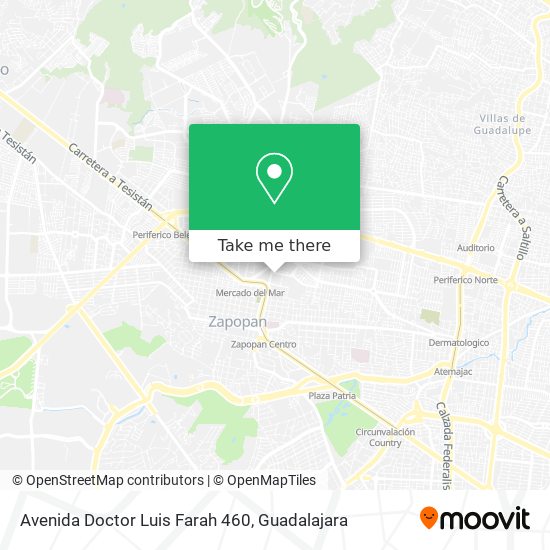 Mapa de Avenida Doctor Luis Farah 460