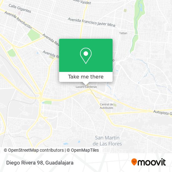 Mapa de Diego Rivera 98