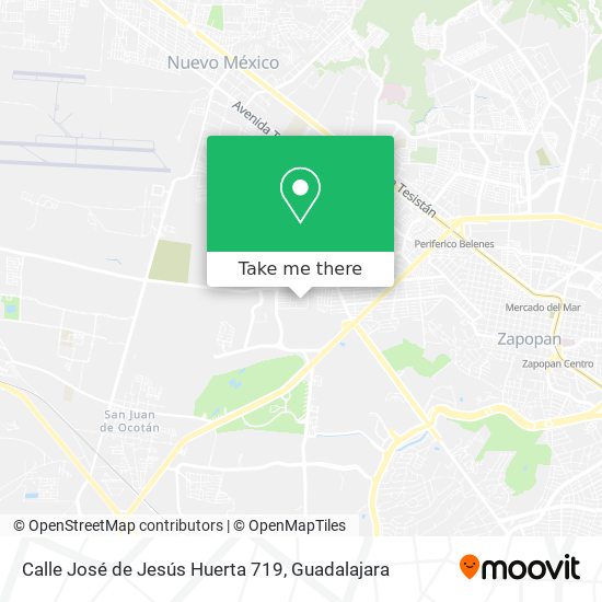 Mapa de Calle José de Jesús Huerta 719