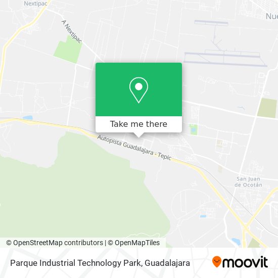 Mapa de Parque Industrial Technology Park
