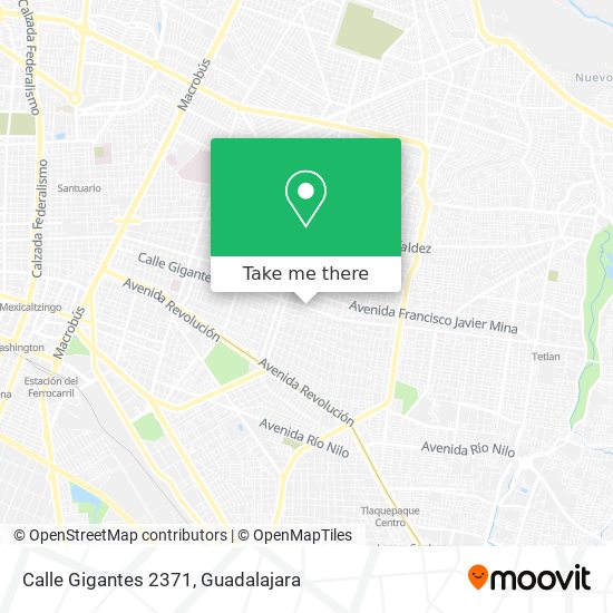 Calle Gigantes 2371 map