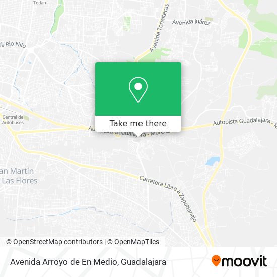 Avenida Arroyo de En Medio map