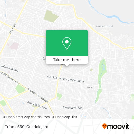 Mapa de Trípoli 630