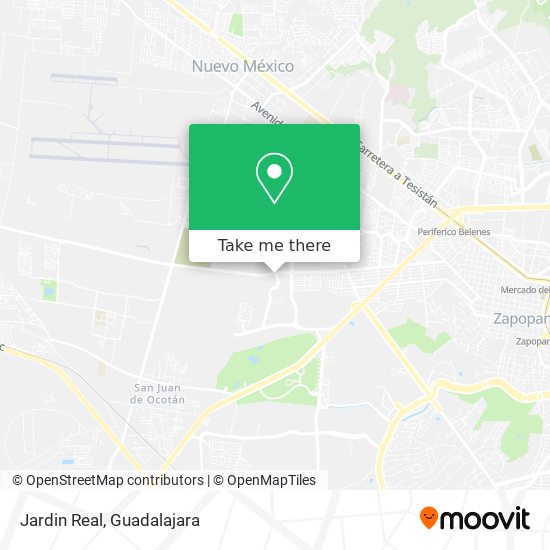 Mapa de Jardin Real