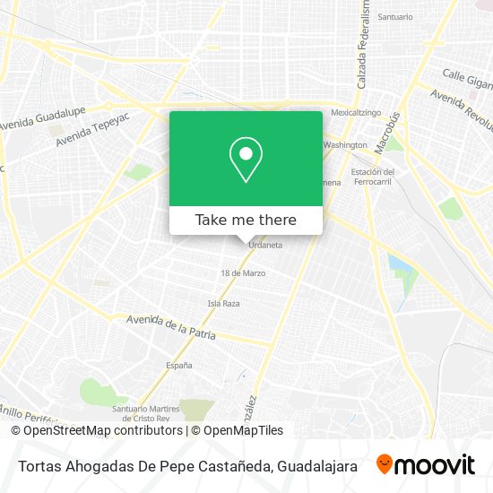 Tortas Ahogadas De Pepe Castañeda map
