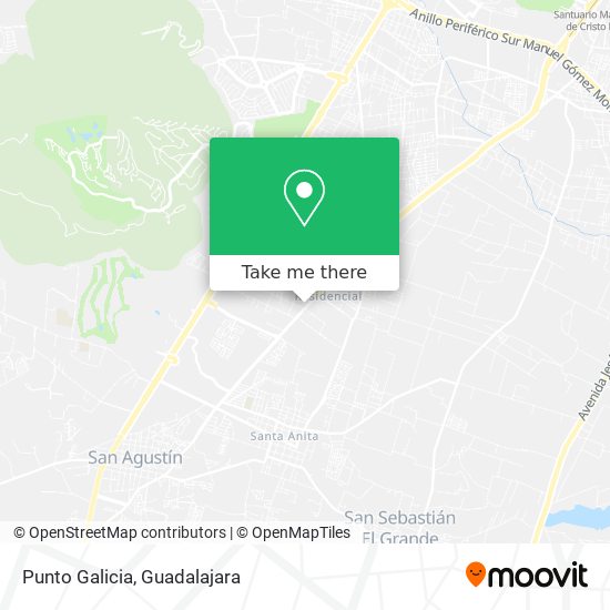 Mapa de Punto Galicia