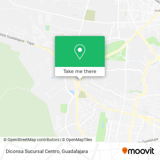 Diconsa Sucursal Centro map