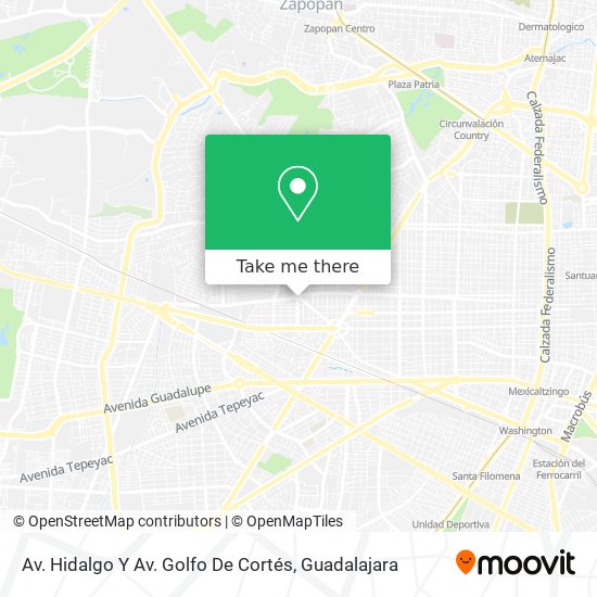 Mapa de Av. Hidalgo Y Av. Golfo De Cortés