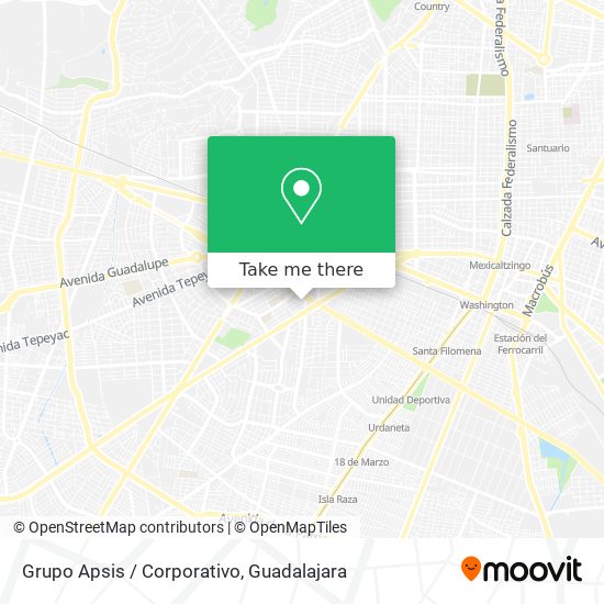 Mapa de Grupo Apsis / Corporativo