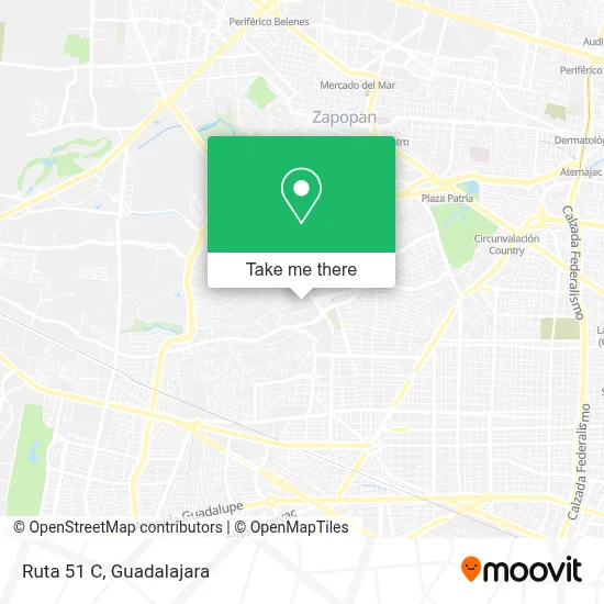 Ruta 51 C map