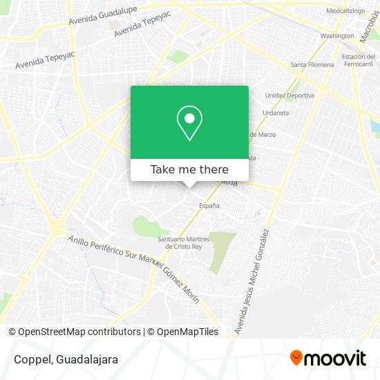 Coppel map