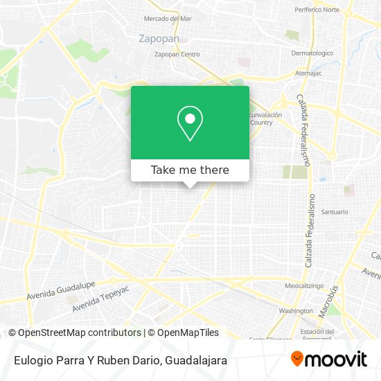 Eulogio Parra Y Ruben Dario map