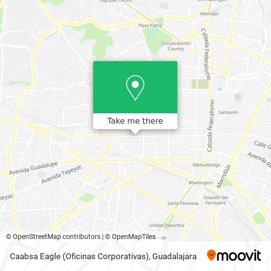 Mapa de Caabsa Eagle (Oficinas Corporativas)