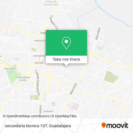 secundaria tecnica 107 map