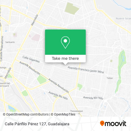 Calle Pánfilo Pérez 127 map