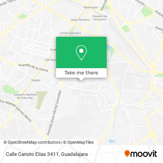 Mapa de Calle Canuto Elías 3411